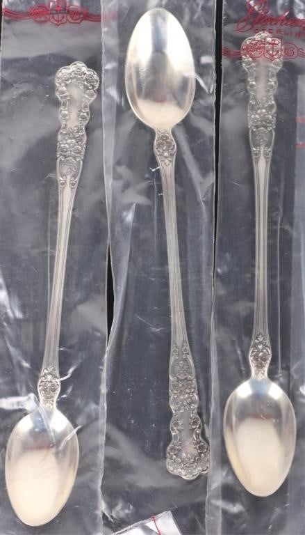 GORHAM STERLING SILVER FLATWARE (8) NEVER OPENED - 2