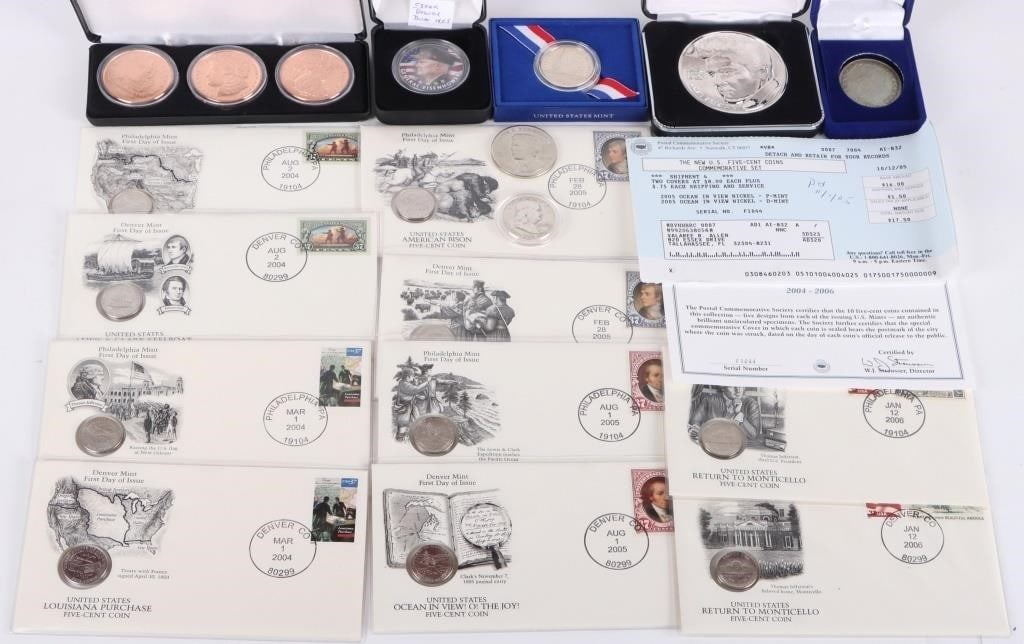 ASSORTED COMMEMORATIVE/ MEMORIAL U.S. COINAGE LOT (1 of 5)