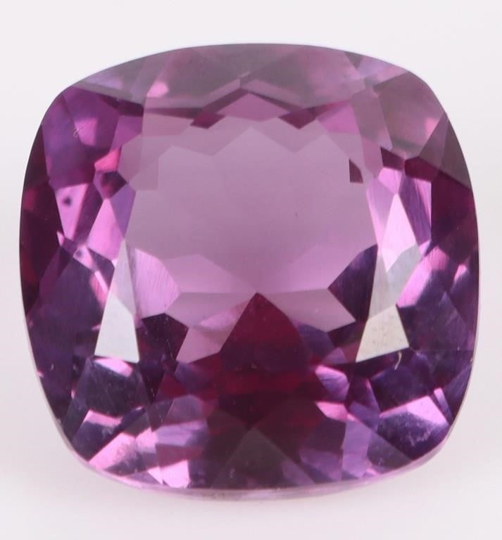 23.25CT LARGE PINK CUSHION SAPPHIRE LOOSE GEMSTONE (1 of 4)