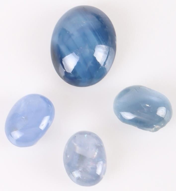7.60CTW OVAL STAR SAPPHIRE LOOSE GEMSTONES (1 of 3)