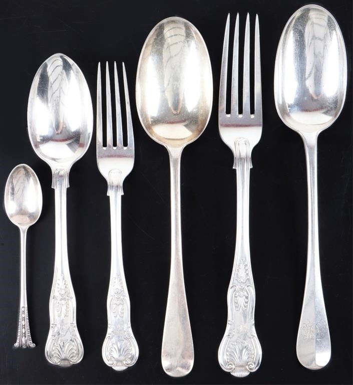 FRANCIS HIGGINS STERLING SILVER UTENSILS LOT OF 6 (1 of 6)