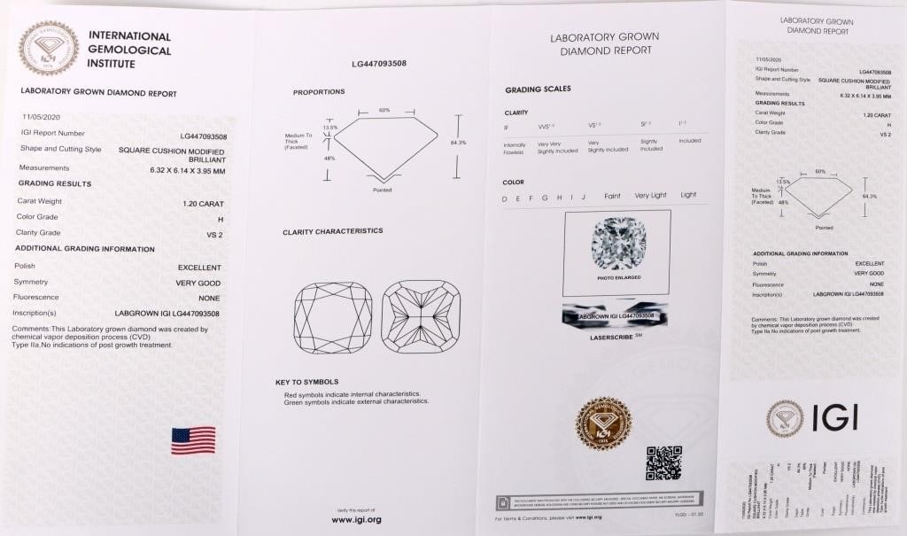 1.8CTW DIAMONDS 14K WHITE GOLD LADIES RING H VS2 - 6