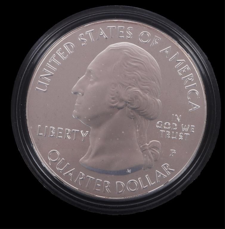 5 OZT FINE SILVER 2010 AMERICA THE BEAUTIFUL COIN - 2