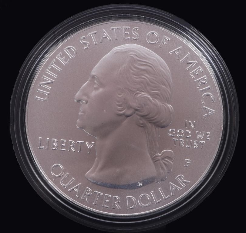 5 OZT FINE SILVER 2010 AMERICA THE BEAUTIFUL COIN - 2