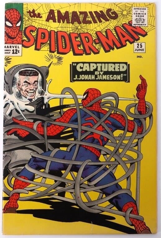 AMAZING SPIDER-MAN #25 1ST CAMEO MARY JANE VF+ (1 of 5)