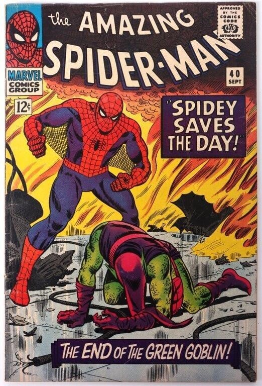 AMAZING SPIDER-MAN #40 ORIGIN GREEN GOBLIN VF- (1 of 5)