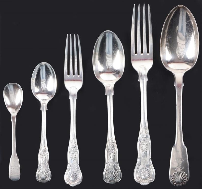 FRANCIS HIGGINS STERLING SILVER UTENSILS LOT OF 6 (1 of 6)