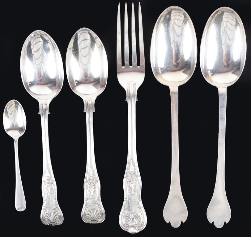 FRANCIS HIGGINS STERLING SILVER UTENSILS LOT OF 6 (1 of 6)