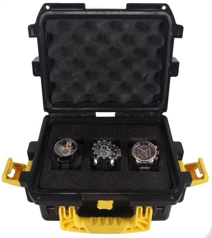 INVICTA MEN'S WRISTWATCH ASSORTMENT LOT OF 3 (1 of 14)