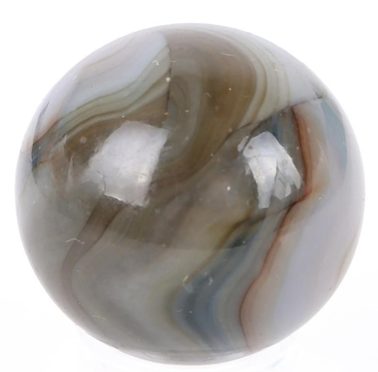 HANDMADE MULTI-COLORED AGATE MARBLES 1.0' (7) - 5