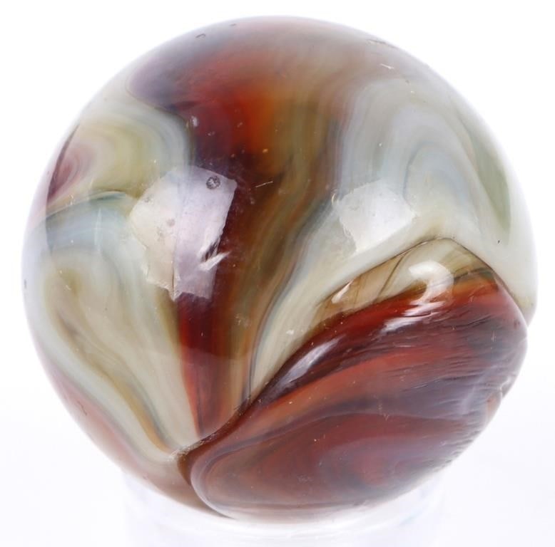 HANDMADE MULTI-COLORED AGATE MARBLES 1.0' (7) - 8