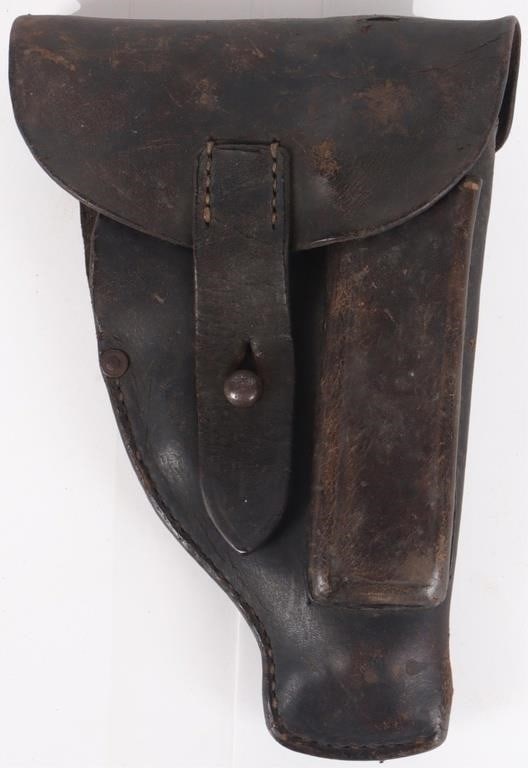 WWII GERMAN POLICE HOLSTER FOR SAUER OR MAUSER (1 of 4)