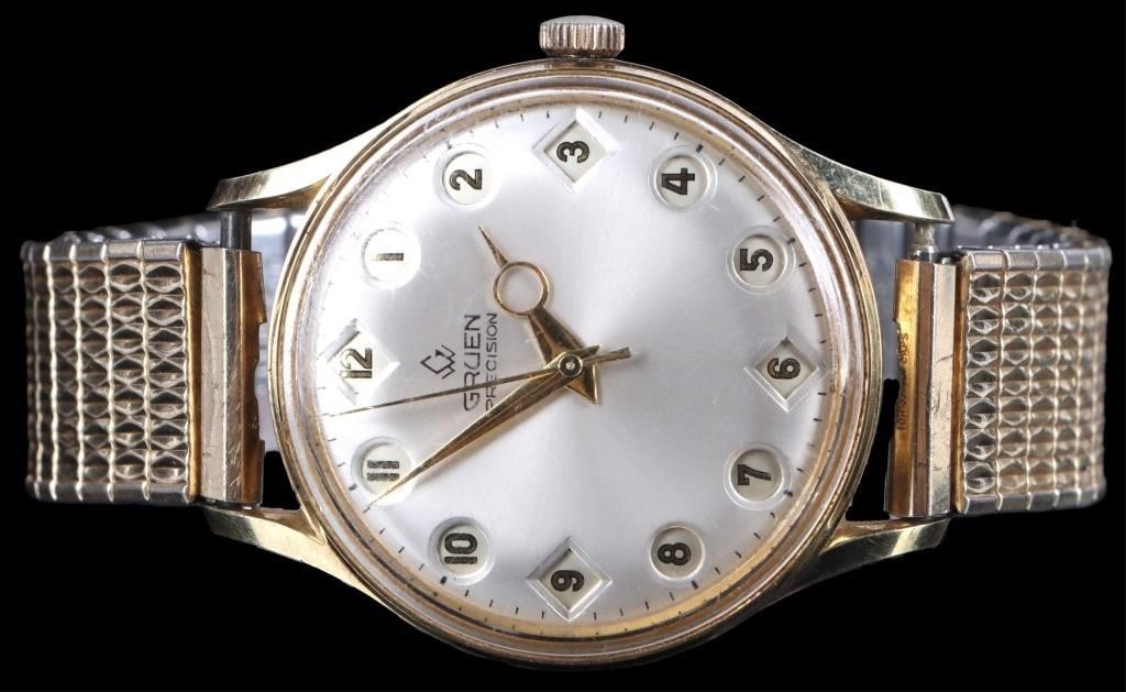 1960 GRUEN AIRFLIGHT PRECISION MEN'S WRISTWATCH (1 of 5)