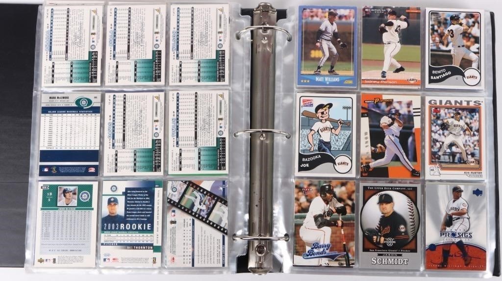 BASEBALL CARDS 1980S-2000S ~1000 GOOD - HIGH GRADE (1 of 7)