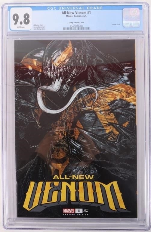 ALL-NEW VENOM #1 CGC 9.8 GIANG VARIANT COVER (1 of 4)