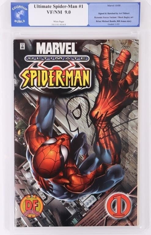 ULTIMATE SPIDER-MAN #1 VARIANT CGC 9.0 (1 of 5)