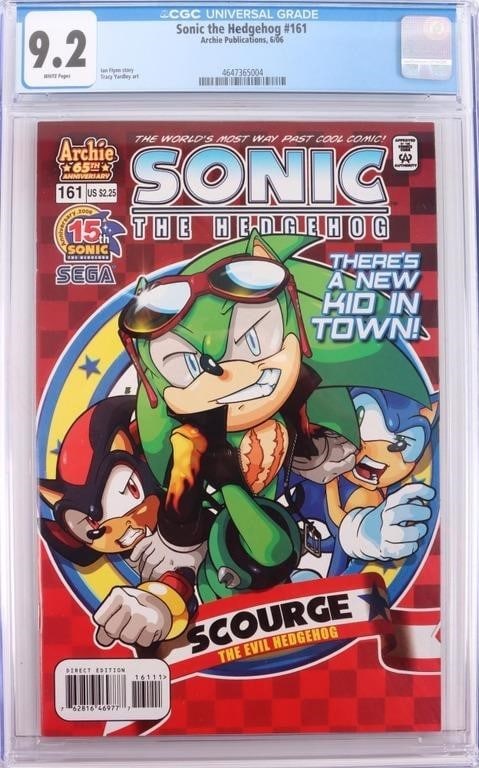ARCHIE SONIC #161 SCOURGE THE HEDGEHOG CGC 9.2 (1 of 4)