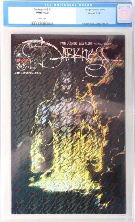 DARKNESS V2 #1 CGC 10 IMAGE HOLOFOIL COVER (1 of 3)