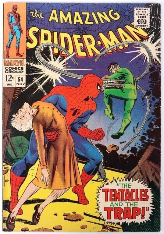THE AMAZING SPIDER-MAN #54 NEAR MINT - COMIC BOOK (1 of 5)