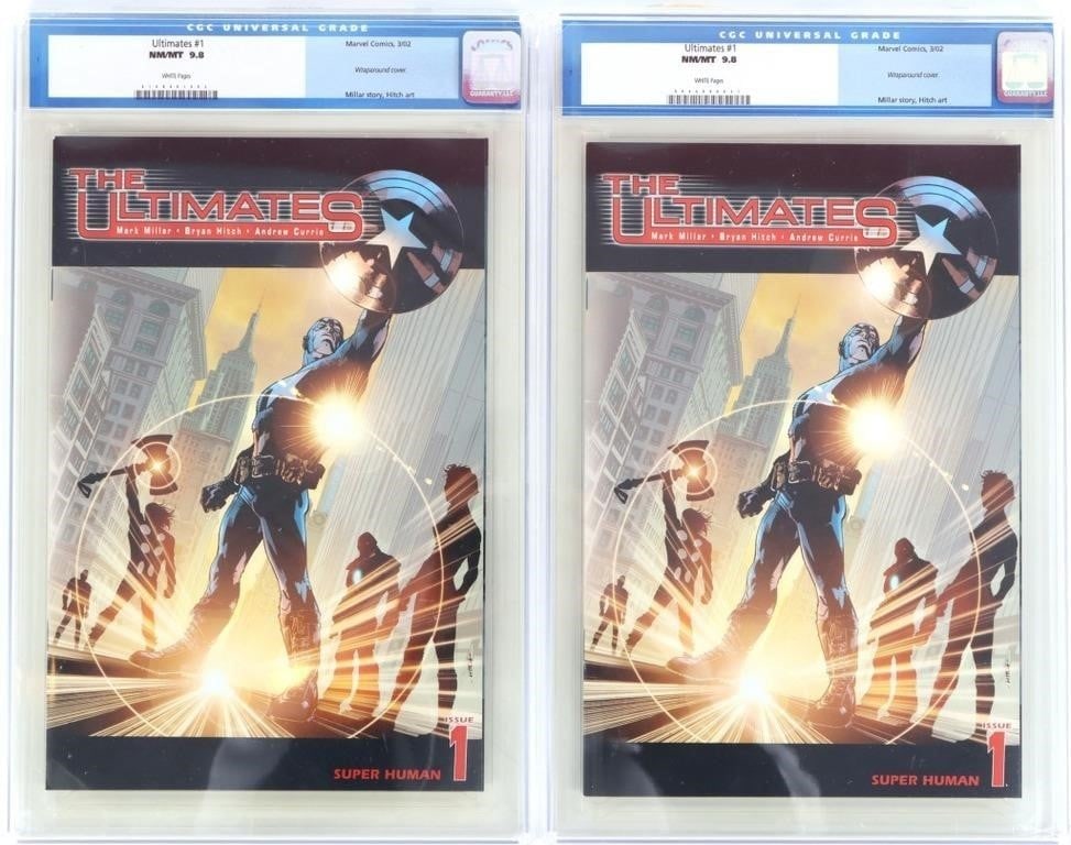 THE ULTIMATES #1 WRAPAROUND COVER - 9.8 - COMICS (1 of 10)