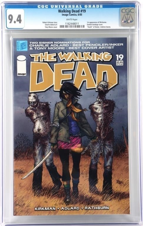 THE WALKING DEAD #19 1ST APP MICHONNE CGC 9.4 (1 of 4)