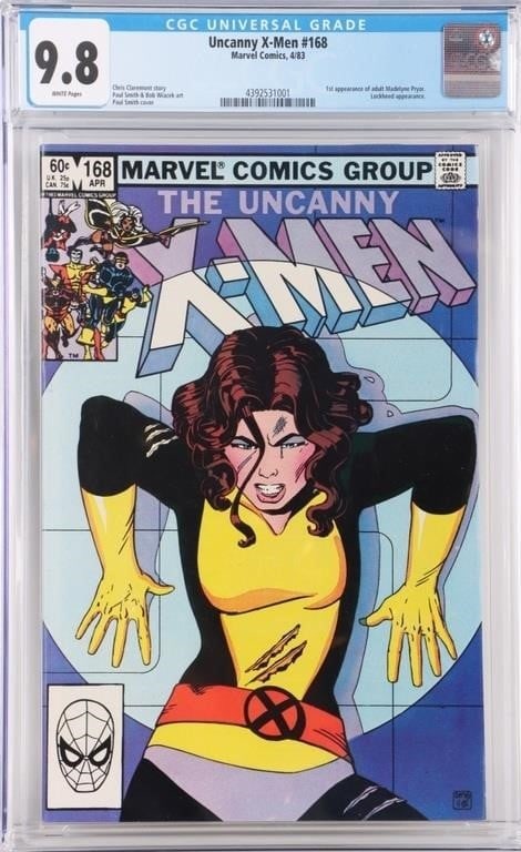 UNCANNY X-MEN #168 1ST MADELINE PRYOR CGC 9.8 (1 of 4)