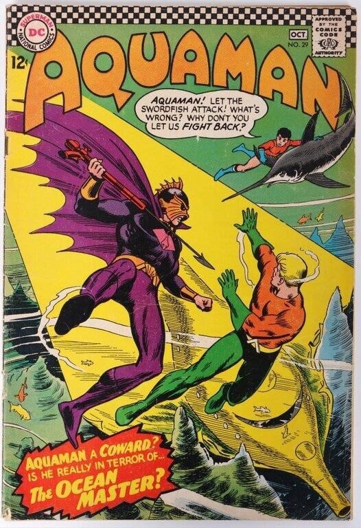 AQUAMAN #29 FIRST APPEARANCE OF OCEAN MASTER (1 of 5)