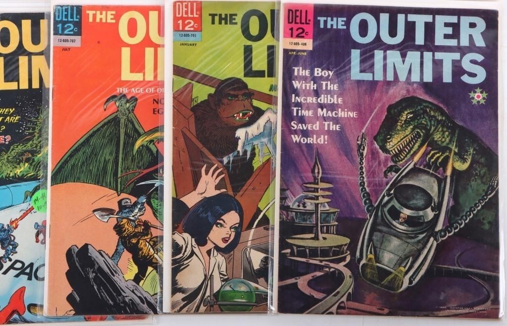 ASSORTED MID-HIGH GRADE OUTER LIMITS COMICS - (8) - 2
