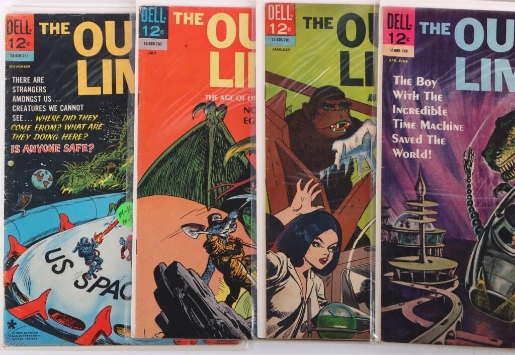 ASSORTED MID-HIGH GRADE OUTER LIMITS COMICS - (8) - 3