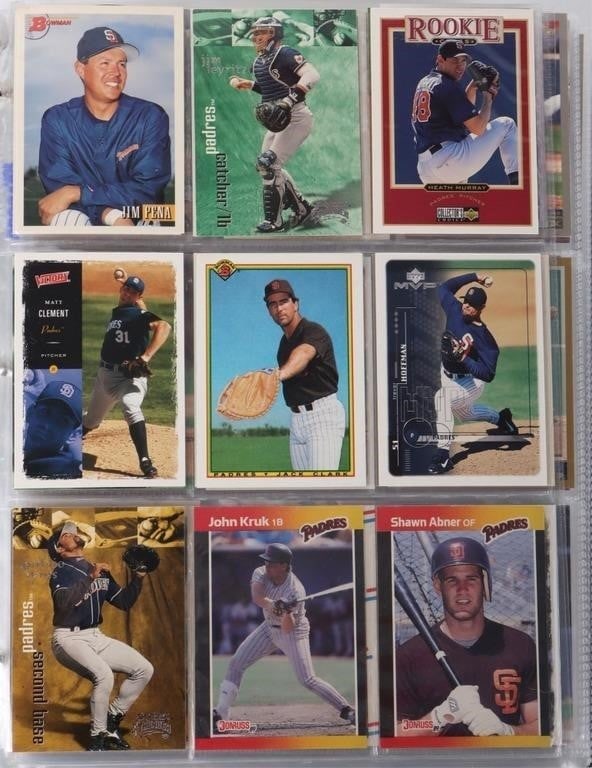 BASEBALL CARDS 1980S-2000S ~1100 GOOD - HIGH GRADE (1 of 7)