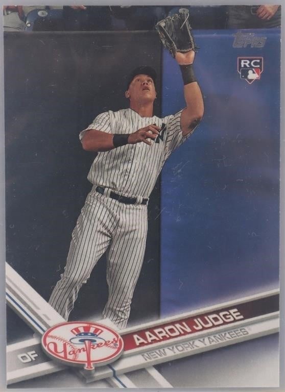 AARON JUDGE TOPPS 2017 #287 ROOKIE CARD HIGH GRADE (1 of 2)