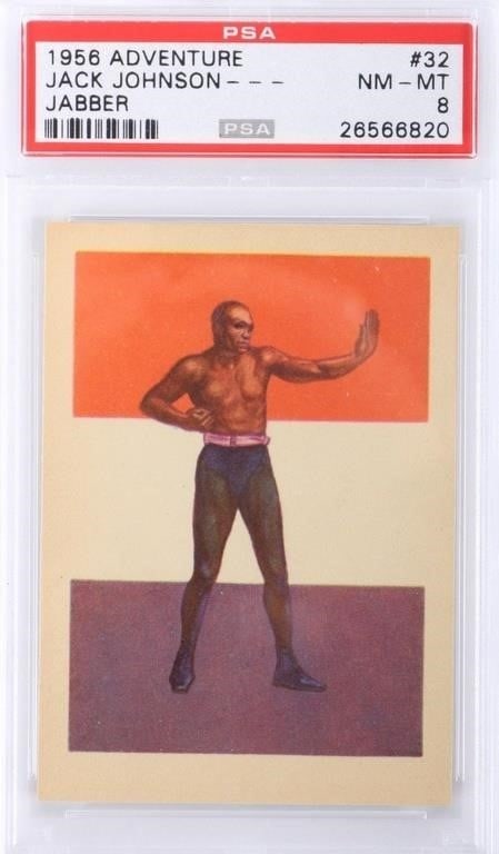 1956 ADVENTURE JACK JOHNSON JABBER #32 PSA 8 (1 of 3)