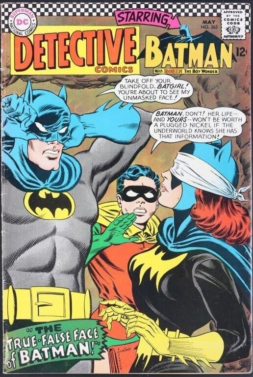 DETECTIVE COMICS #363 2ND APPEARANCE OF BATGIRL (1 of 5)