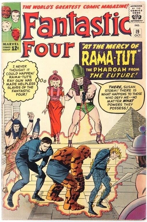 FANTASTIC FOUR #19 FIRST RAMA-TUT/KANG & NUFF SAID (1 of 5)