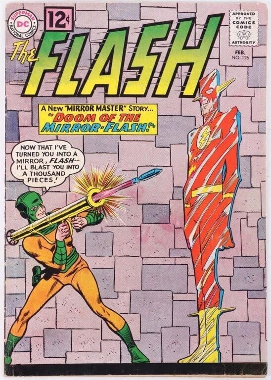 THE FLASH ISSUE # 126 SILVER AGE COMIC (1 of 5)