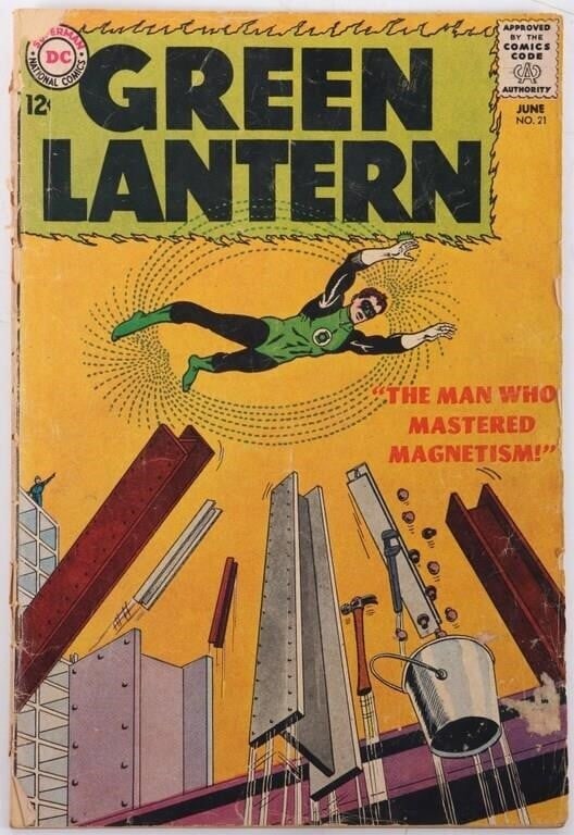 GREEN LANTERN # 21 SILVER AGE COMIC 1963 (1 of 5)