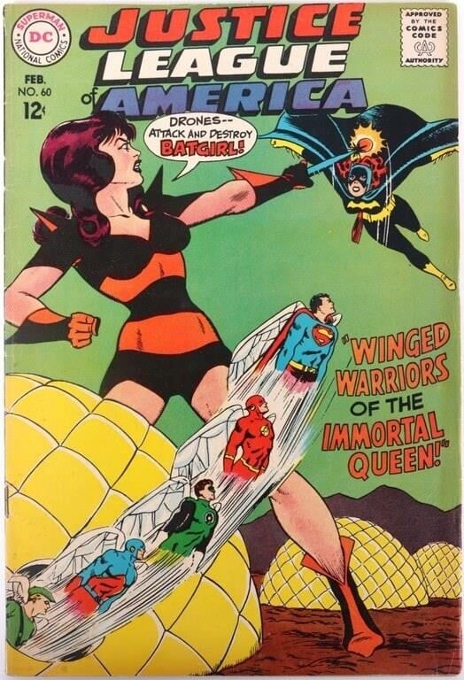 JUSTICE LEAGUE OF AMERICA #60 HIGH GRADE BOOK (1 of 5)