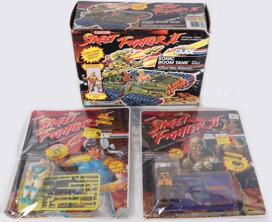 VINTAGE GI JOE/STREET FIGHTER CHUN LI DHALSIM -3 (1 of 7)