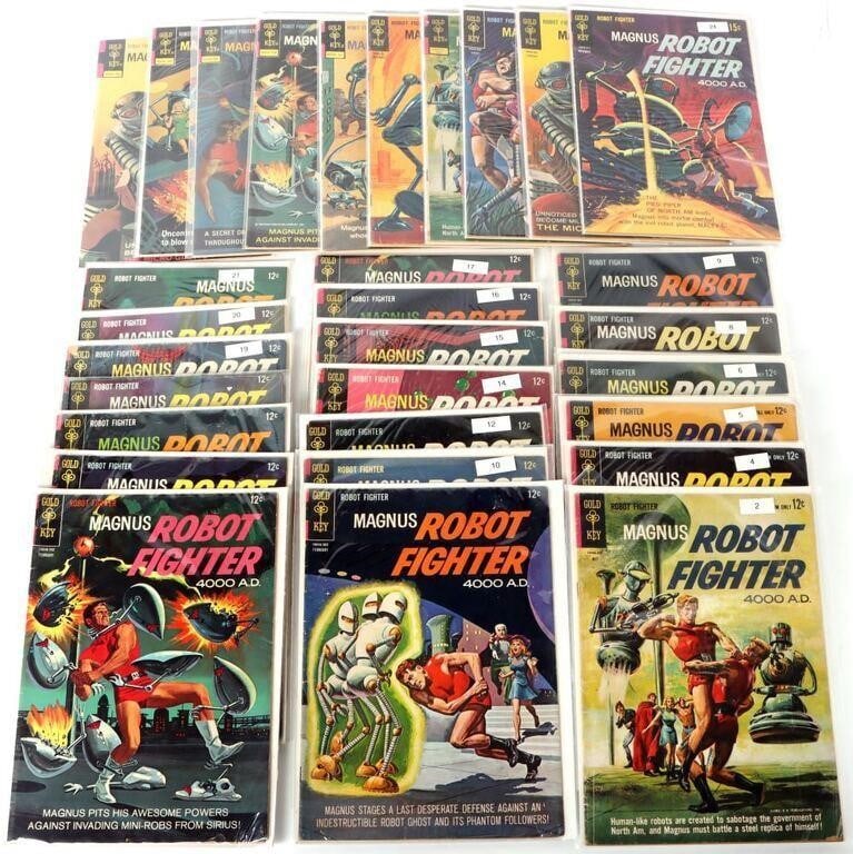 MAGNUS ROBOT FIGHTER 4000 AD SILVER AGE COMICS-32 (1 of 7)