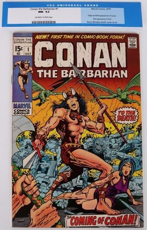 MARVEL CONAN THE BARBARIAN #1 1970 VERY FINE+ (1 of 7)
