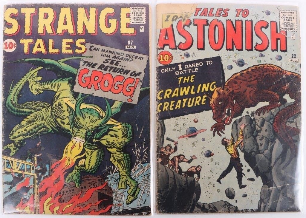 MARVEL SILVER AGE MONSTER COMICS LOT OF TWO (1 of 5)