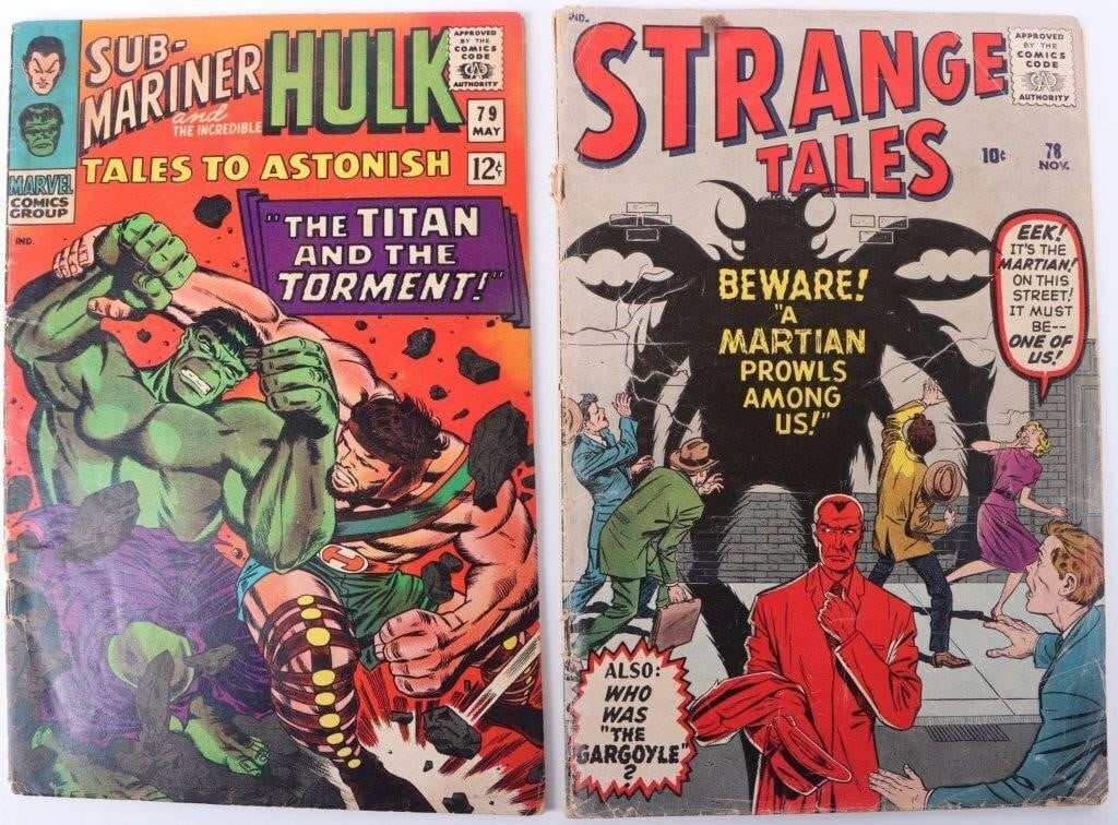 TALES TO ASTONISH #79 & STRANGE TALES #78 KEY (1 of 7)