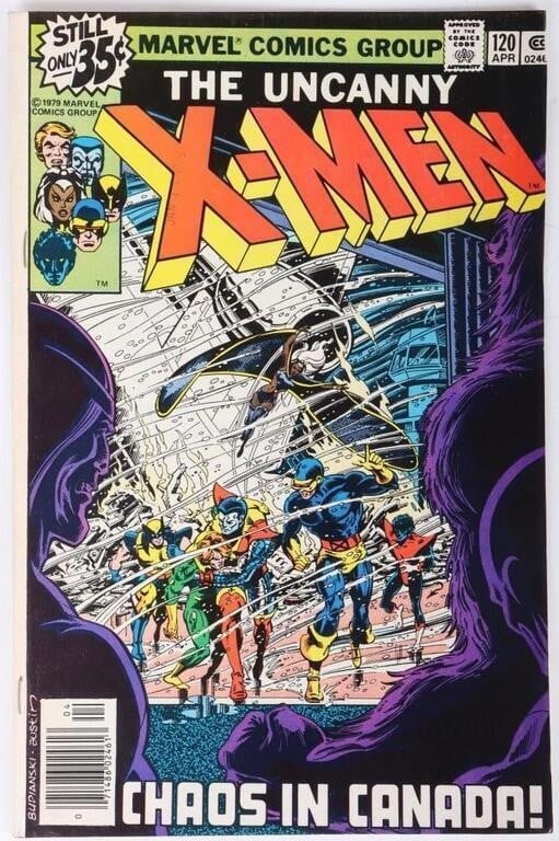 UNCANNY X-MEN #120 MARVEL 1979 ALPHA FLIGHT (1 of 5)