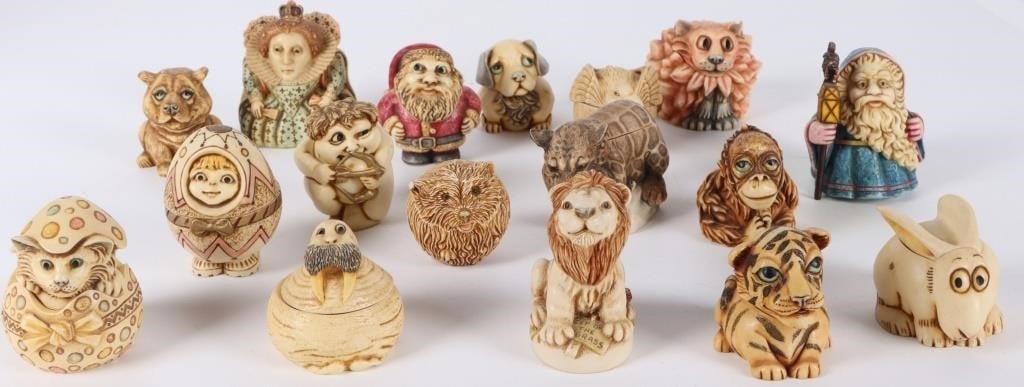 HARMONY KINGDOM POT BELLY TRINKET BOXES (17) (1 of 8)