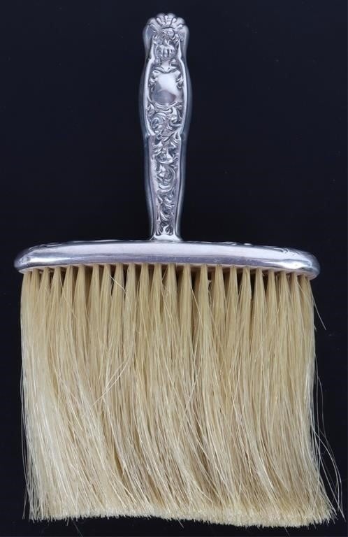 ANTIQUE WHITING STERLING SILVER VANITY BRUSH (1 of 3)