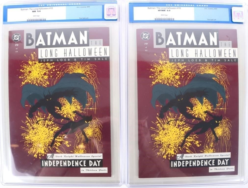 BATMAN: THE LONG HALLOWEEN #10 CGC 9.0 & 9.4 (1 of 5)