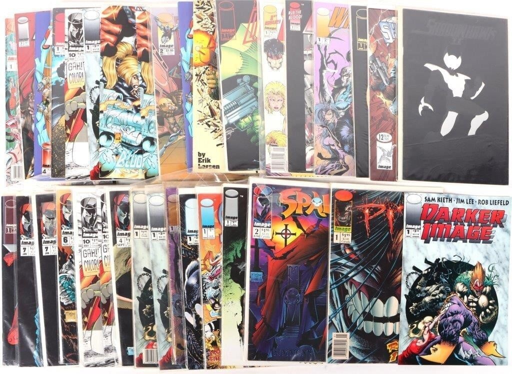 IMAGE COMICS LOT SPAWN WILDCATS PITT SAVAGE DRAGON (1 of 5)
