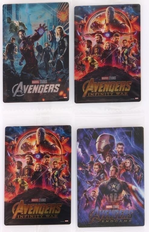 2021 MARVEL INFINITY SAGA JAPANESE WAFER CARDS (4) (1 of 2)