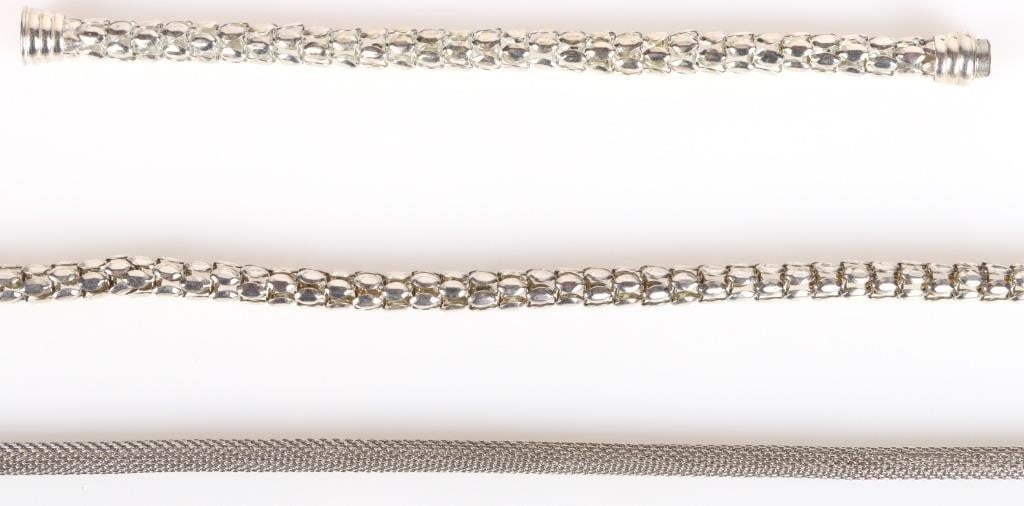 SILVER-TONED CUSTOM-LINK LADIES JEWELRY (1 of 8)