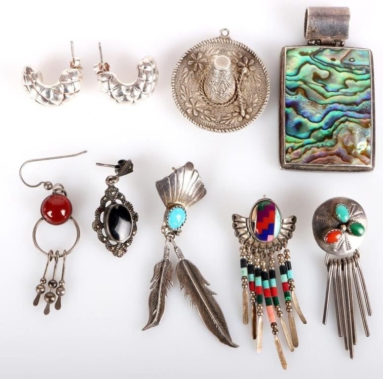 MEXICO STERLING SILVER LADIES JEWELRY (1 of 3)